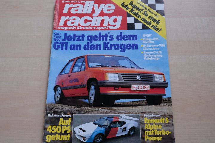 Deckblatt Rallye Racing (06/1983)